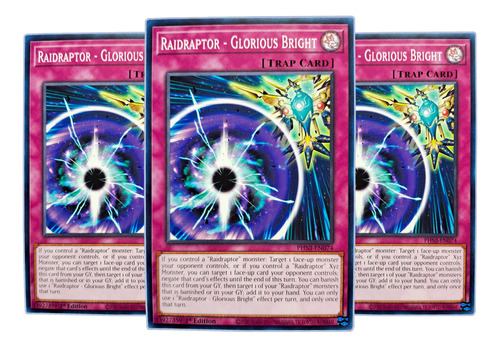 Yugi-oh! Raidraptor Glorious Bright Phni-en074 Comun