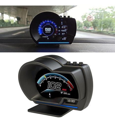 Vehículo Universal Hud Pantalla Mini Tablero Y Navegación