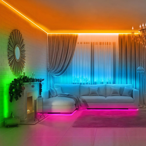 Tira de luces Genérica 5050 LED Strips 5050 RGB 10m 220V IP64