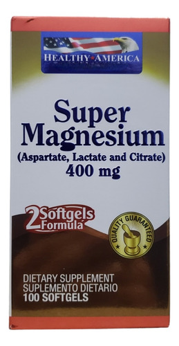 Super Magnesium 400mg X100 - Unidad A $568