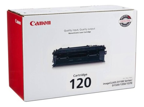 Cartucho De Tóner Canon 120 2617b001aa Negro
