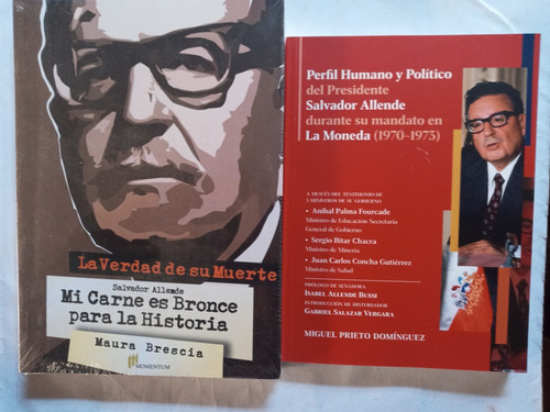 Salvador Allende.1) Mi Carne Es Bronce.2) Perfil Humano.pack