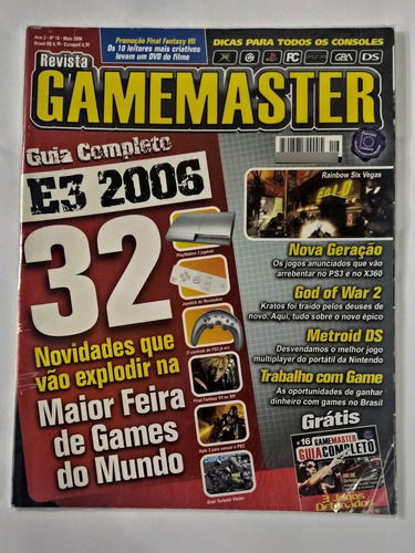 Revista Gamemaster 16 Ps3 Xbox X360 Wii Ps2