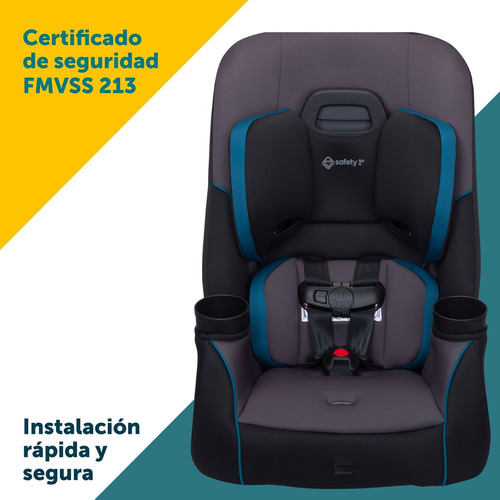 Autoasiento Safety 1st Crosstown Slim Deep Sea Negro