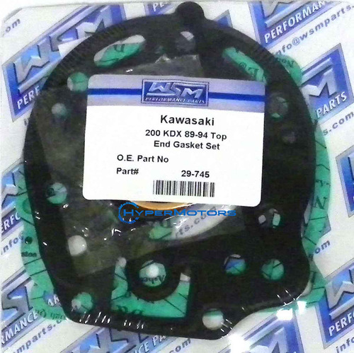 Empaques Superiores Kit: Kawasaki 200 Kdx (año 1989 Al 1994)