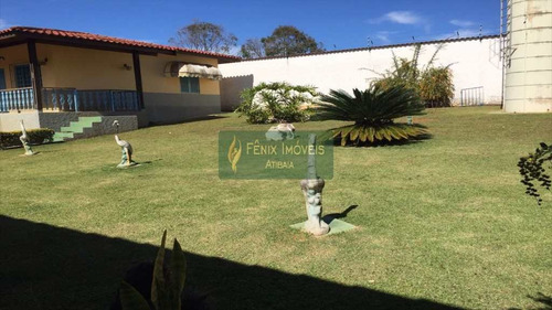 Imagem 9 de 30 de Chácara Em Atibaia, Jardim Estância Brasil - A/t 5.000 M² - V276