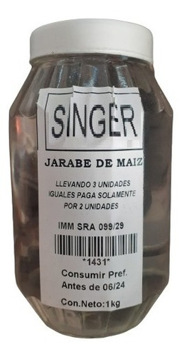 Jarabe De Maiz 1kg. Lleve 3 Pague 2.