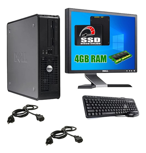 Imagen 1 de 5 de Computadoras Dual Core Baratas Cpu Pc 4gb Ram + 120gb Ssd