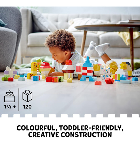 Lego Duplo Classic Creative Building Time 10978 Bricks Box,