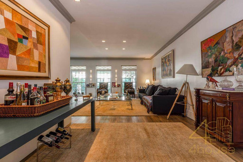 Imagem 5 de 25 de Casa À Venda Na Rua Maestro Chiaffarelli - Jardim Paulista. Casa Reformada, 450 M², 3 Suítes, Escritório, Home Theater, Quintal, Terraço E 4 Vagas. - Ca0624