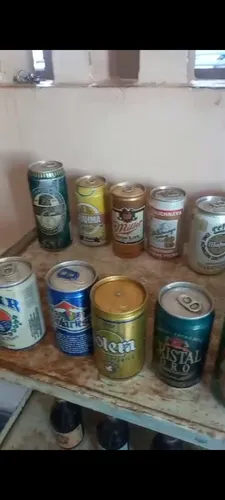 Botellas Y Latas Antiguas