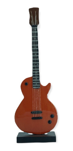 Adorno De Mesa En Forma De Guitarra Gibson 21 Cm