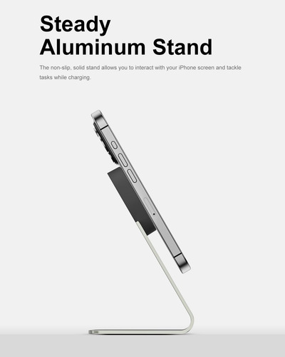 Soporte De Cargador Magnético 15w Compatible Con iPhone Y Ai