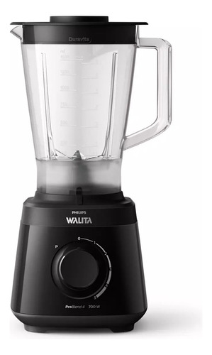 Liquidificador Philips Walita Ri2113 Daily Collection Jarra Duravita Inquebrável 1,5l Com Filtro 700w Preto 127V