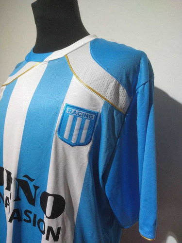 Camiseta Racing Club Titular 2010 Raton Ayala