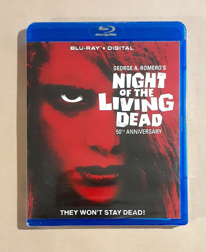 Night Of Living Dead -subs En Inglés/nueva- Blu-ray Original