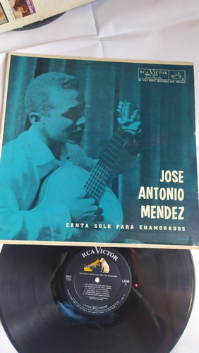 José Antonio Mendez Solo Para Enamorados Disco Vinil Origina