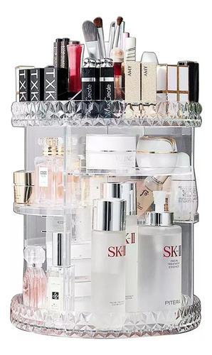 Organizador De Maquillaje Con Rotación Multifuncional