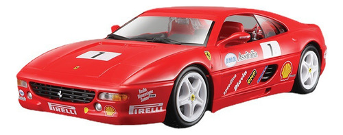 Modelo De Coche De Aleación 1:24 Ferrari F355 Challenge-rojo