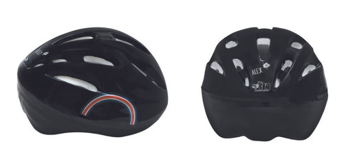 Set De Protección Con Casco Bia Disney Original Negro