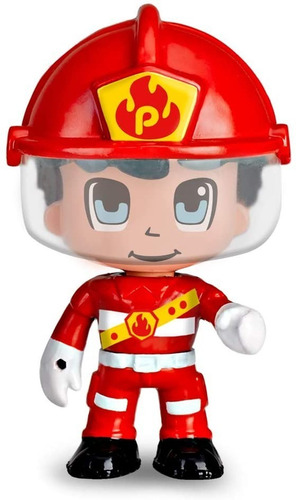 Pinypon Moto Bombero Con Accesorios - 15 Cm, Articulada