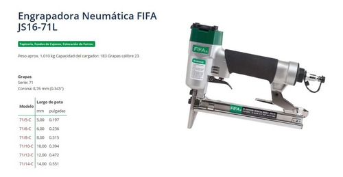 Engrapadaora Neumatica Serie 71 Fifa | Envío gratis