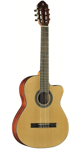 Guitarra Acustica Medialuna Eko Cs-10 Cw Naylon Natural