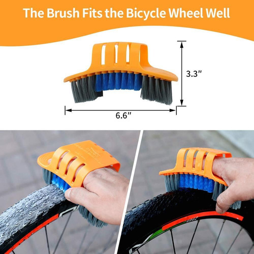 I Kit De Limpieza De Cadena De Bicicleta, 8 Piezas,
