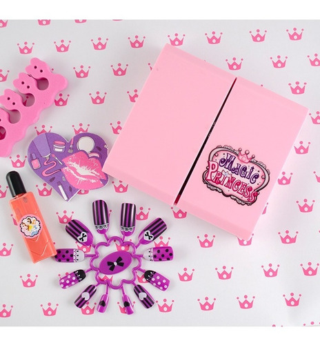 Imagen 3 de 3 de Royal Set De Maquillaje Infantil Art 4370