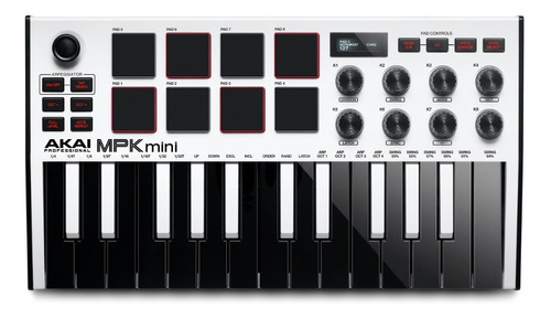 Akai Mpk Mini Mk3 Controlador Midi, Stock Inmediato.