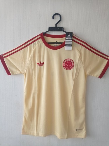 Camiseta Selección Colombia Tipo Retro Conmemorativa