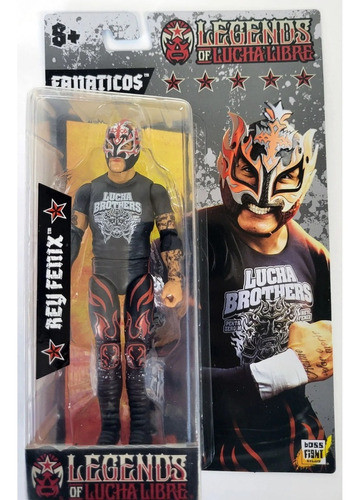 Legends Of Lucha Libre Fanaticos Rey Fenix Figure Boss Fight