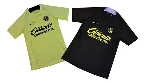Juego Playeras Entrenamiento Club America Originales Talla M