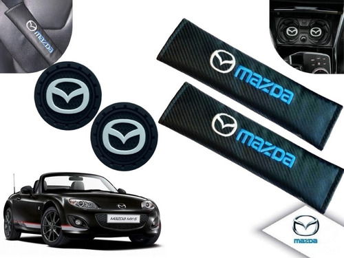 Par Portavasos + Almohadillas Universal Mazda Mx5 2015
