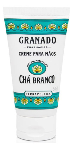  Creme para as Mãos Chá Branco Granado Terrapeutics Bisnaga 50ml