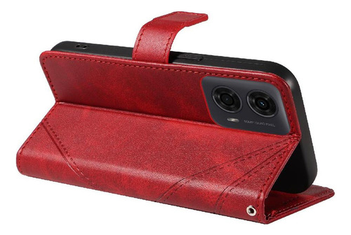 Funda Abatible For Motorola Moto G04s De Alta Calidad Con