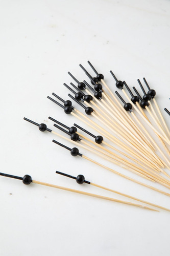 Palillo De Bambú Perla Black X 60