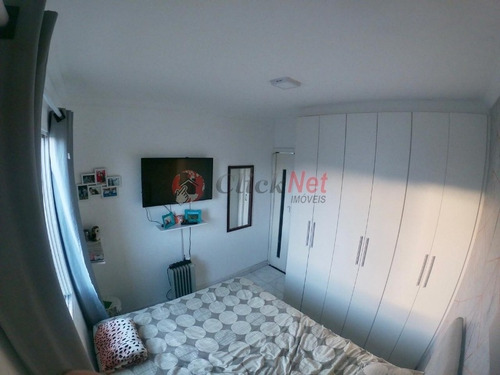 Imagem 10 de 17 de Apartamento Todo Reformado Localizado No Bairro Conceição, Diadema, Com 2 Dormitórios, 1 Vaga, 45 M². - 7016