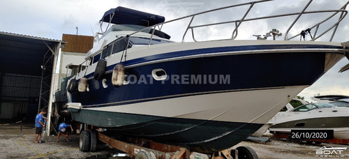 Imagem 1 de 8 de Oceanic 46, 1991, 2x Caterpillar 585hp - Ferretti