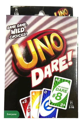 Juego De Cartas Uno Dare