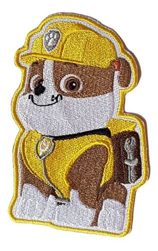 Paw Patrol Rubble - Parche Bordado -