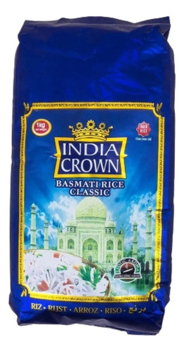 Arroz Basmati India Crown Sin Tacc 1 Kg.