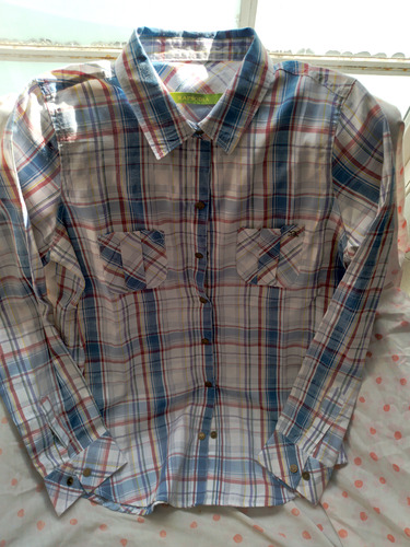 Camisa Rapsodia Talle S, Cuadrille, Usada, Muy Buen Estado. 