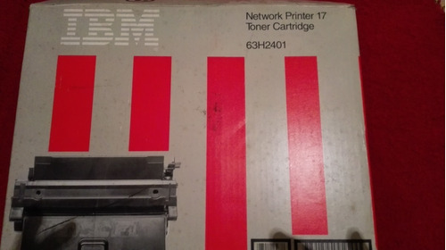 Toner Original Ibm 63h2401 Para Network Printer 17