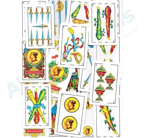 Liliane Collection - Cartas De Juego Españolas - Baraja Com