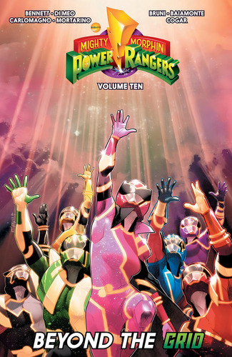 Mighty Morphin Power Rangers Vol. 10 (10), De Bennett, Marguerite. Editorial Boom! Studios, Tapa Blanda En Inglés