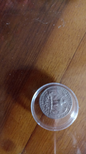 Moneda De Colección De Quater Dólar 1965 (Usado)