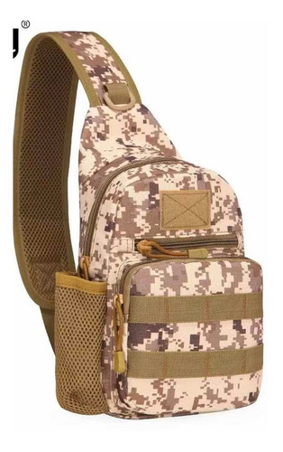 Morral Bandolera Urbano Camuflado Bolsillos Oficina Casual
