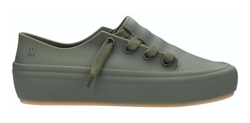Imagen 1 de 10 de Zapatillas De Mujer Urbana Sneaker Melissa Verde Ingles