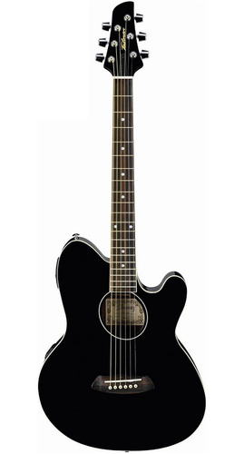 Guitarra Electroacustica Ibanez Talman Black Acero Tcy10ebk